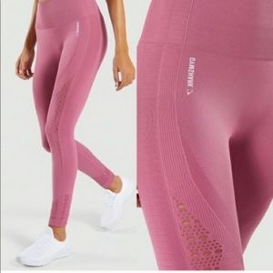 Gymshark Energy Seamless Leggings Pink, Small